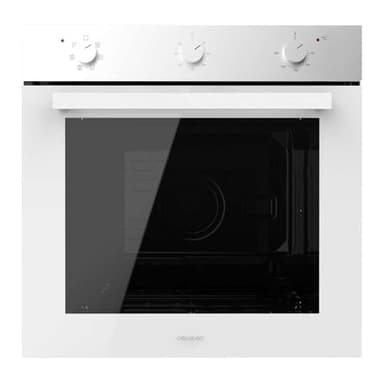 Cecotec Four Encastrable Multifonctions Bolero Hexa M236000 Glass White Time A. 70L, 6 Fonctions,Minuterie,classe A, 2800W, Steam Base XXL, Steam Assist, Cooling Fan, Defrost, Convection,Triple Glass