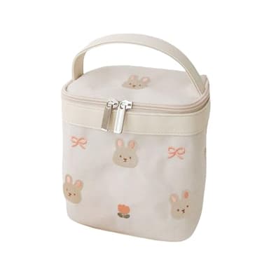 Générique Petit Sac Repas | Glacière Isotherme Compacte à Motifs Cartoon | Porte-Repas Réutilisable Pliable Élégant pour Voyage Pique-nique Plage Collations et Aliments Bébé
