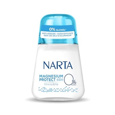 Narta Déodorant Bille Magnesium Protect Invisible 50 ml