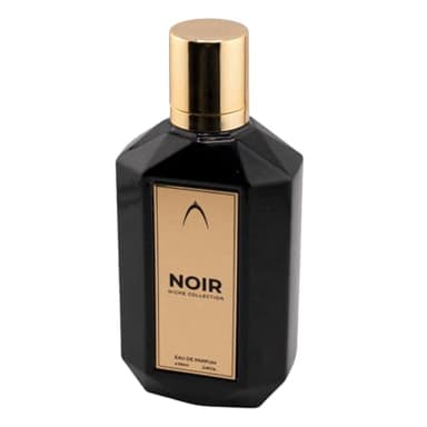 Niche Collection Noir Eau de Parfum Florale Fruitée, Notes de Cassis Menthe Hibiscus Rose Vanille Musc, 100ml