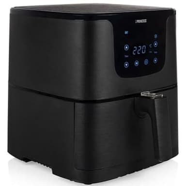Princess 183014 Aerofryer Friteuse sans huile 1700 W 5,2 l 80-200 °C Panneau tactile sans BPA Noir