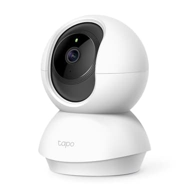 Tapo C200 Caméra Surveillance WiFi intérieure 360° 1080p, Vision Nocturne, Notifications en Temps réel, Détection de Personne, Suivi de Mouvement, Télécommande, Compatible avec Alexa