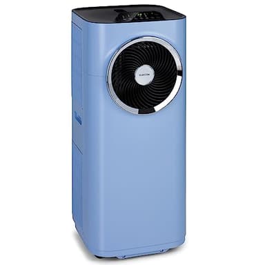 Klarstein Mini Climatiseur Mobile Silencieux, Portable 5 en 1, Purificateur et Elimination des Odeurs, Mode Nuit, Déshumidificateur d'Air, Faible Conso, 10K BTU