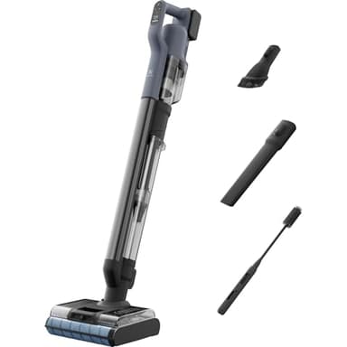 Electrolux 800 Wet&Dry, EW82U1DB, 2-en-1 Aspirateur laveur sans fil, Nettoyage humide et sec, Brosse TriAction, Système autonettoyant, Capteurs intelligents, Autonomie jusqu’à 35 min, Light Denim Blue