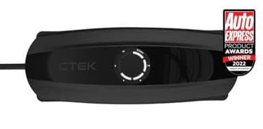CTEK CS One, Chargeur De Batterie 12V, Intelligent, Voiture Et Moto, Mainteneur De Charge avec Charge Adaptative, App Et Pinces sans Polarité, Noir
