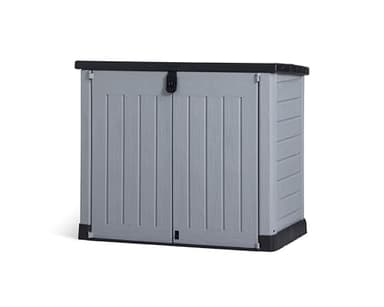 KETER Abri Horizontal Range Poubelle SIO Pro - 1200 litres - Gris