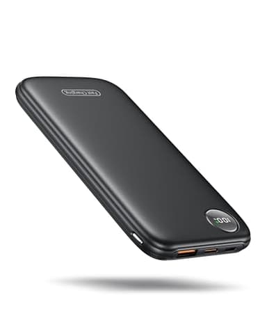 Power Bank Charge Rapide 22,5W 4.5A, Slim 10000mAh Batterie Externe, Legere Powerbank USB C, Batterie Portable Compatible avec iPhone 16 15 14 13 12 11 batteria portatile cellulare