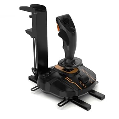 DIWANGUS UK Monture de Bureau Hotas pour Joystick de Simulation de Vol, Compatible avec Thrustmaster T16000M FCS/TCA/T.Flight HOTAS 1/4, Logitech G X52/X52 Pro/X56 (Joystick Non Inclus)