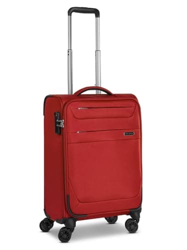 Worldpack Petite Valise Souple pour Cabine | Valise à roulettes 36 x 20 x 55 cm en Polyester Robuste de Haute qualité | pour Femmes et Hommes | 4 roulettes Doubles et Cadenas TSA | Série Chicago
