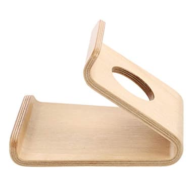 SHINEOFI Support De Téléphone Bois pour Maison Support De Téléphone Portable Simple Et Robuste