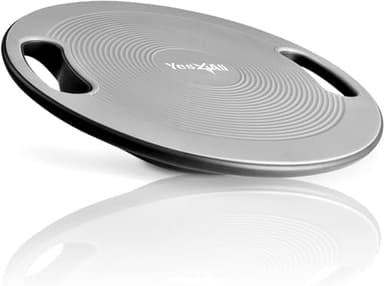 Yes4All T3VS Planche d'équilibre oscillante en plastique, surface oscillante de 40 cm, planche d'équilibre pour la station debout, le renforcement musculaire et l'entraînement à domicile