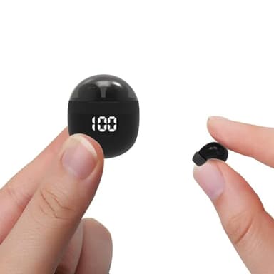Mini Écouteurs Bluetooth Sans Fil Invisibles pour Petites Oreilles - Discrets et Cachés pour le Travail