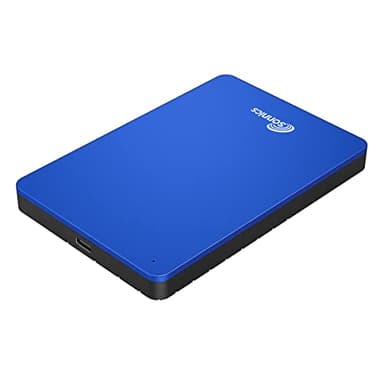 Sonnics Disque dur externe externe USB 3.1 de type C 2 To - Compatible avec PC Windows, Mac, Smart TV, Xbox One / Series X et PS4/PS5