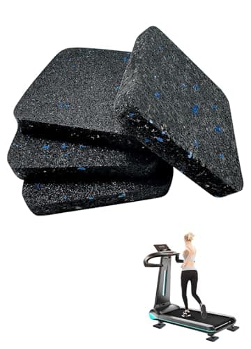 Lot de 4 tapis anti-vibrations, insonorisants, tapis de machine à laver, tapis de protection du sol, en caoutchouc, pour sèche-linge, meubles, armoires, sèche-linge, etc. (9 x 9 x 2 cm)