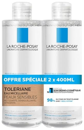 La Roche-Posay Toleriane Eau Micellaire Peaux Sensibles 2x400ml