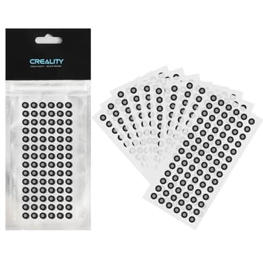 Creality 3D Scan Marker 3mm autocollant point de suivi optique point de référence 10 feuilles 840 PCS pour cr Scan raptor scanner 3D