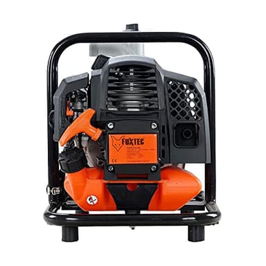 Pompe à eau thermique 2 temps 52 cm3 FUXTEC FX-WP152 - volume aspiration 15.000 l/h, hauteur de refoulement 35 m, hauteur d’aspiration max. 8m - Pompe de jardin ou de bassin à essence