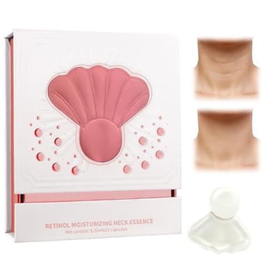 Sérum hydratant pour le cou et le visage,Sérum visage lisse la peau,Essence de soin rapide,Hydrate, laisse la peau Plus propre, plus lumineuse et plus lisse.