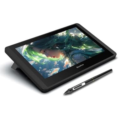 Bisofice 11,6 Pouces Tablette de Dessin Graphique avec Stylet, Moniteur de tablettes Graphiques LCD, Tablette de Dessin avec Fonction d'inclinaison, Meilleur Cadeau pour Les graphistes débutants