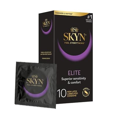 LifeStyles SKYN Elite Lot de 10 préservatifs