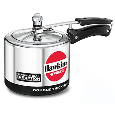 Hawkins Hevibase Ih20 Induction Autocuiseur, Petite, Argent, Aluminium, Silver, 3-Litre