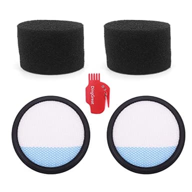 DingGreat Lot de 2 filtres séparateurs 32 V 24 V compatibles avec les aspirateurs sans fil Vax Blade, comparables à 1-7-138744, 1-7-138743