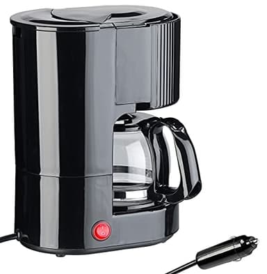Cafetière électrique allume-cigare 650 ml pour jusquà 3 tasses - 12 V / 170 W [Rosenstein & Söhne]