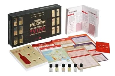 Soirées dégustation: Coffret les arômes du vin et idées d'animation