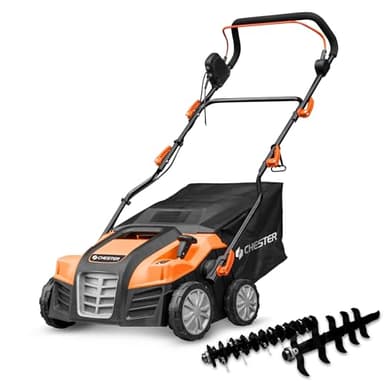 Scarificateur émousseur électrique 2 en 1 pour pelouse - 1800w - 40cm - CHESTER