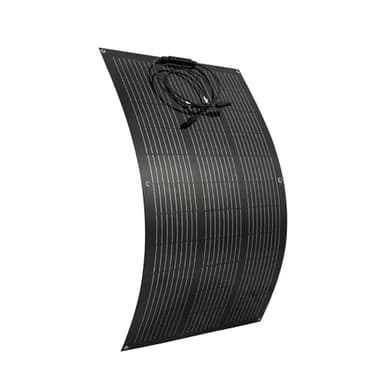 Aysolar Panneau Solaire Souple 100W 18V ETFE Monocristallin Panneau Solaire Flexible pour Camping-car, Camper,Marine, Bateau, Caravane, Voiture, 12V Batterie