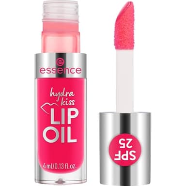 Essence PINK SQUEEZE; PLEASE! hydra kiss LIP OIL huile à lèvres; humidifiant/hydratant; protecteur; avec huiles; brillant; sensation de rosée (4ml)