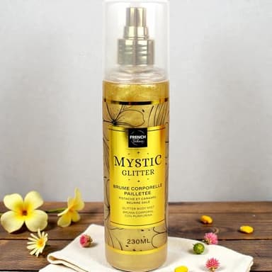 Brume corporelle pailletée 230 ml - Pistache caramel beurre salé