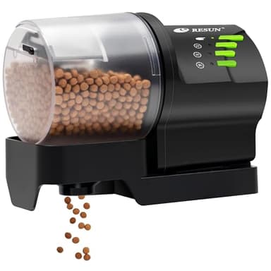 Ycozy Aquarium Distributeur Nourriture Poisson, Distributeur de Nourriture Automatique Réglable Multifonctionnel Branchez-Vous Mangeoire pour Vacances Tortue | Resun AF2020