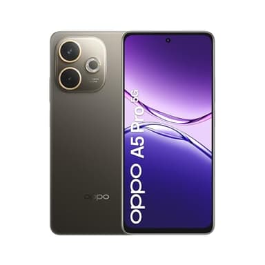 OPPO A5 Pro 5G, Smartphone Android, 8 Go RAM + 256 Go, Déverrouillé, Black Brown