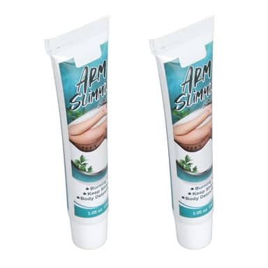 Stylebest 2 Pièces Crème Amincissante pour les Bras Réduit la Peau Lâche et Crépue Brûle les Graisses Serrant la Crème Hydratante pour les Bras pour le Corps
