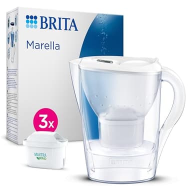 Brita Carafe filtrante Marella +3 Maxtra Pro PP Blanc Polypropylène 2,4 L 150 l