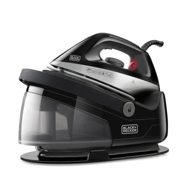 BLACK+DECKER BXSS22000E - Centrale Vapeur, Débit de vapeur de 120g/min, réservoir 1.4L, chauffage rapide, semelle en céramique