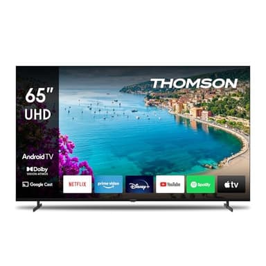 THOMSON 65 Pouces (164 cm) UHD Télé Smart Android TV – 65UA5S13-2023