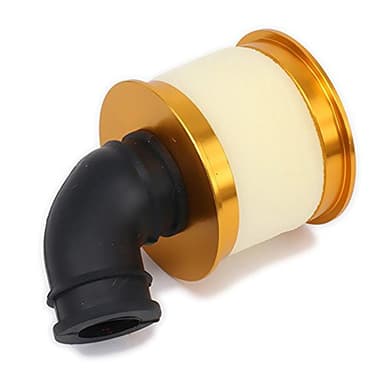 Hbbebdgg Filtre à air éponge Open 04104 pour 1/10 RC Hobby modèle Nitro Car, doré