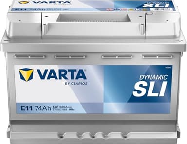 Varta Blue Dynamic E11 Batterie 74 Ah 680 Ah