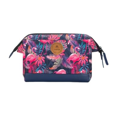 CABAIA - Trousse de Toilette Homme et Femme - Ouverture Grand Angle avec 2 Poches intérieures - Organisateur de Voyage Pratique et Résistant - Vanity avec Un Design Français, Exclusif et Original