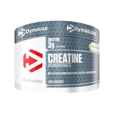 Dymatize Creatine Monohydrate Unflavoured Powder 300g - 100% Creapure Creatine - Acide aminé - Créatine