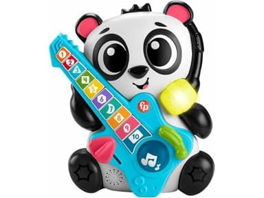 Fisher-Price Link Squad Jam & Count Panda HYK93 Jouet d'apprentissage pour bébés et Tout-Petits avec Musique et lumières interactives pour garçons et Filles à partir de 9 Mois