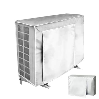 Cache Climatiseur Exterieur, Housse Climatiseur Extérieur Poussière, Housse Climatiseur, Couverture Extérieure De Climatiseur, Protection Pluie Et Soleil, pour unité Externe (96x40x70cm)
