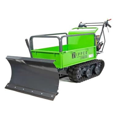 Zipper 5254 ZI-MD300 Mini Dumper avec Pelle à Neige - Capacité de Charge maximale : 4,8 KW - 300 kg - Multicolore