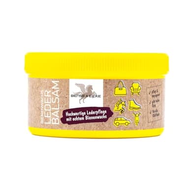 B&E Baume pour cuir à la cire d'abeille 250 ml