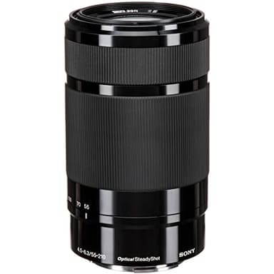 Sony Objectif SEL-55210BQ Monture E APS-C 55-210 mm F4.5-6.3 - Noir