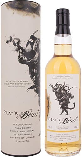 PEAT'S BEAST - Whisky Single Malt Tourbé - 46% Alcool - Origine : Écosse/Speyside - 70 cl
