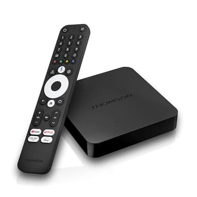 Thomson Streaming Box 240, 4K UHD, Google TV, Google Voice Control,WiFi Googlecast Built-in