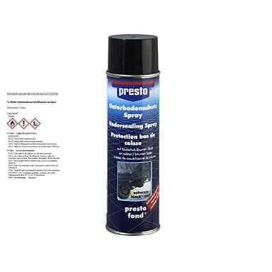 presto 306017 Protection bitumeuse pour Bas de Caisse Noir 500 ML